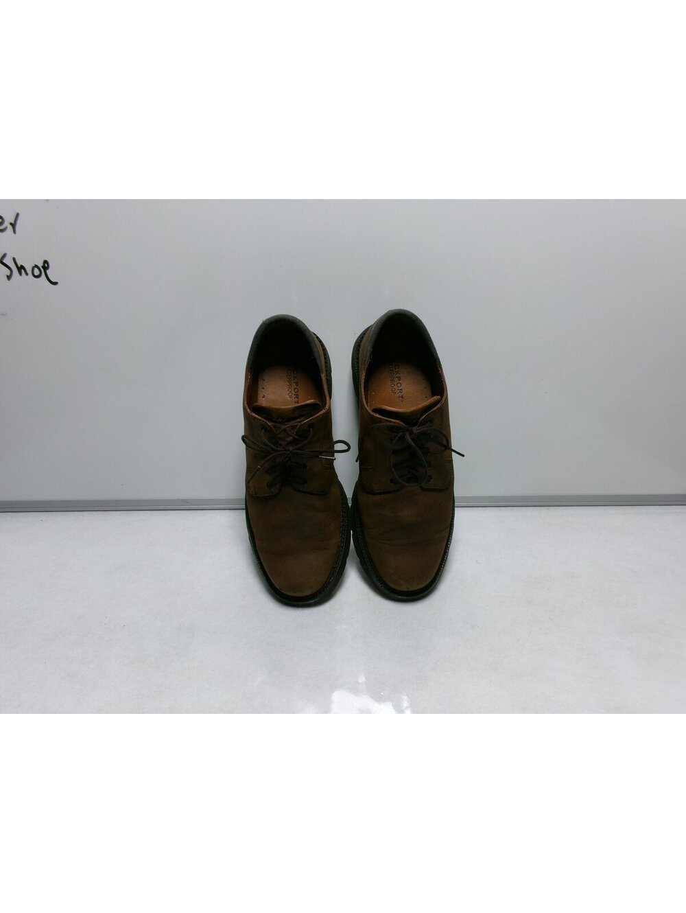 Rockport Mens Brown Leather Oxford Shoes 9.5M